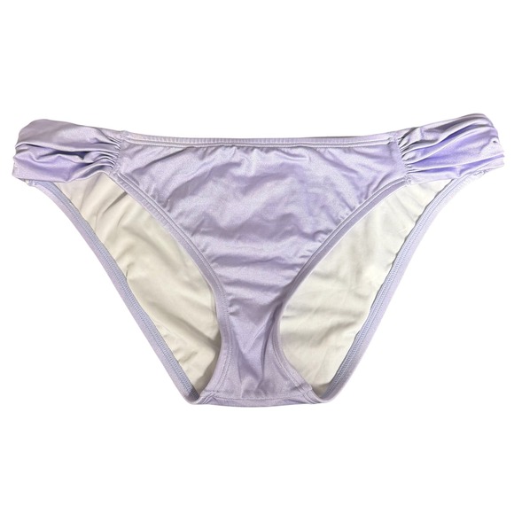 Victoria's Secret Other - Victoria's‎ Secret The Ribbon Bikini Bottoms Lavender Purple Ruched Large